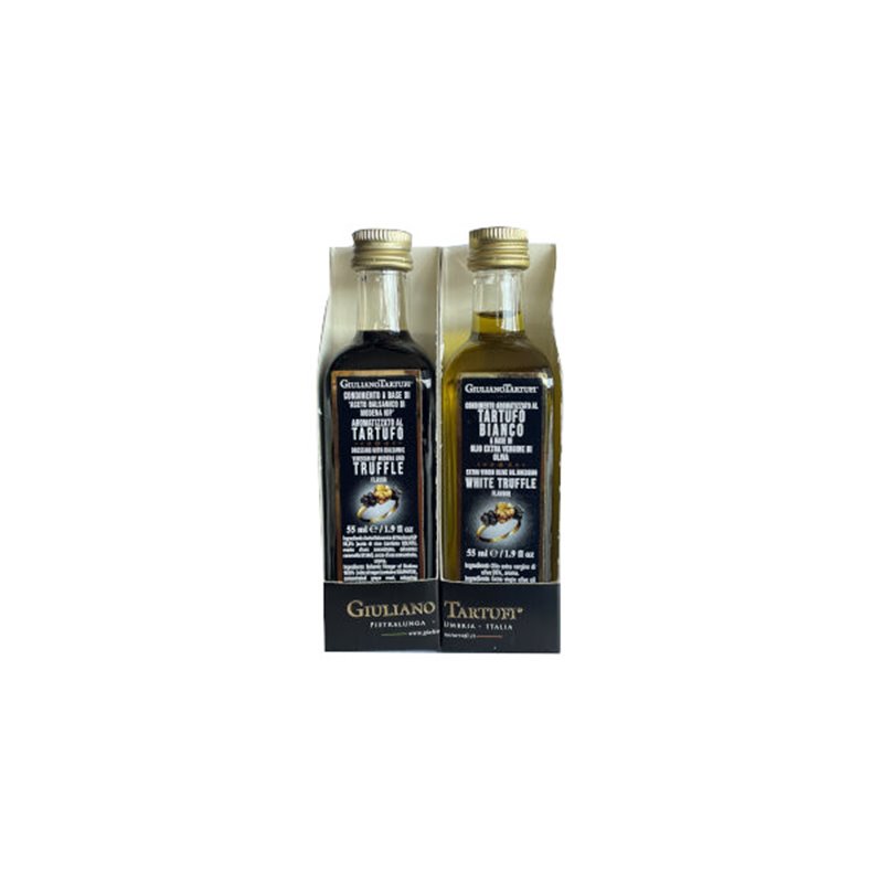 Set witte truffelolie en vinaigrette 2x55ml