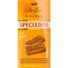 Melkchocolade met speculoos 70g*