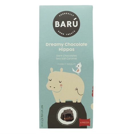 Fleur de Sel Caramel Hippo 60g