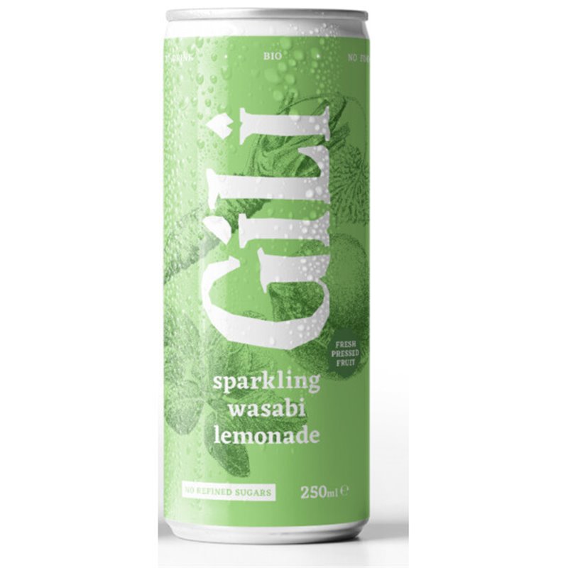 Wasabi limonade BIO blik 25cl