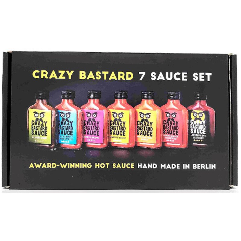 Coffret 7 sauces épicées