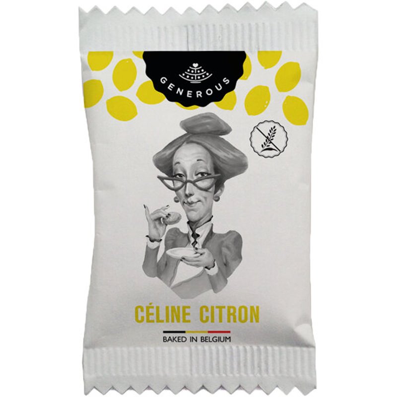 Cookies Flowpack - Céline Citron (100st.) BIO (glutenvrij) 850g