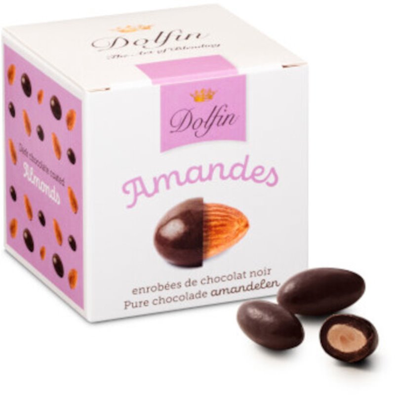 Amandelbolletjes met pure chocolade 115g