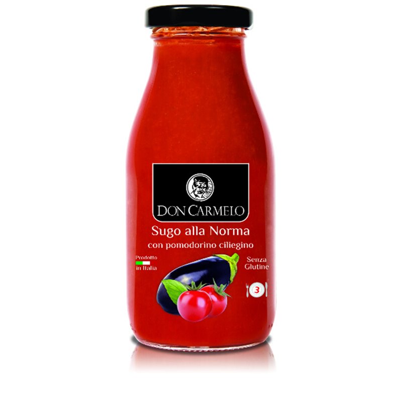 Pastasaus met Tomaten, Aubergine en Kruiden 260g