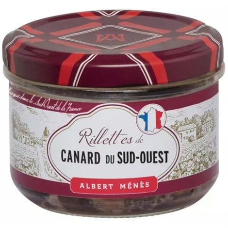 Rillettes au Canard Fermier des Landes 180g