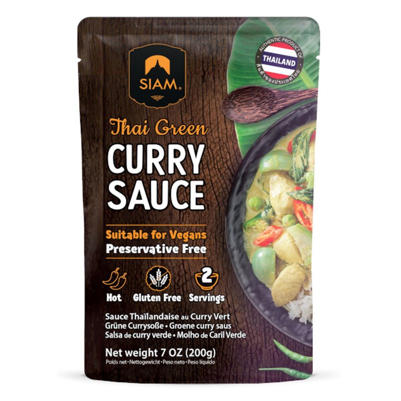 Groene curry saus 200g