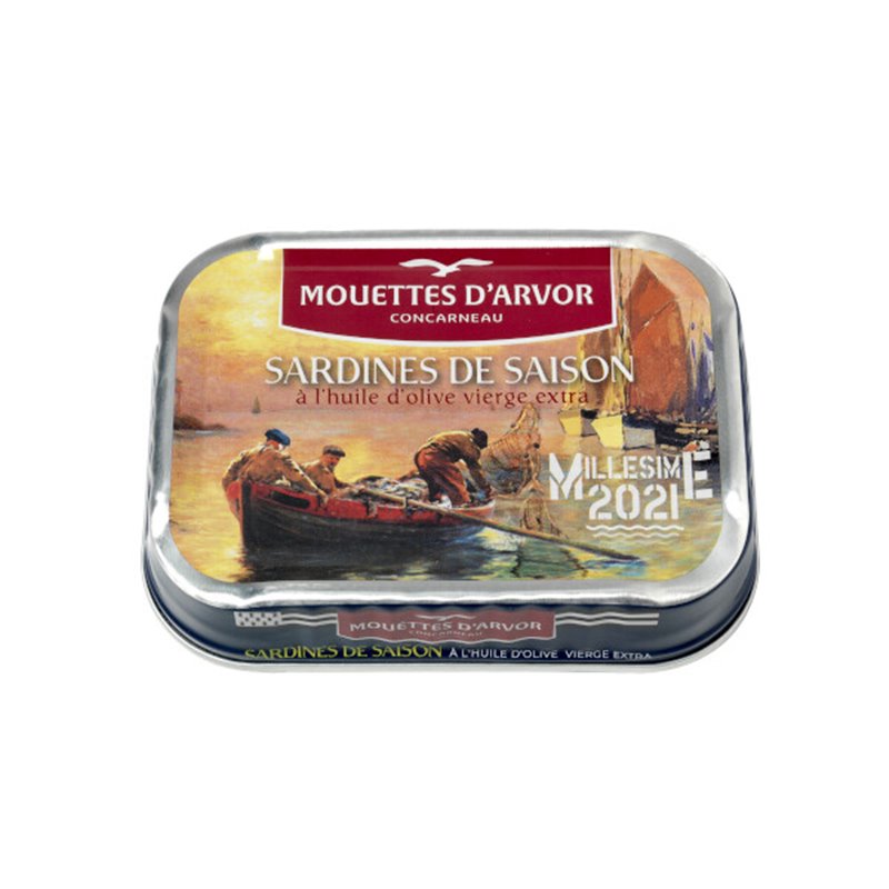 Premières sardines de saison 115g