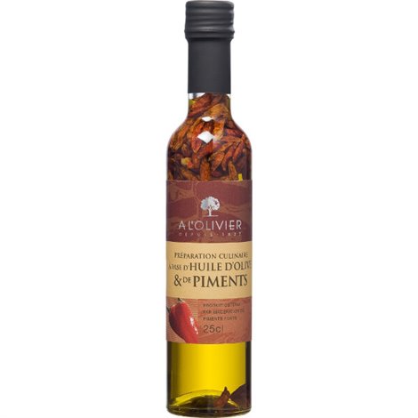 Olijfolie met Pimenten 25cl