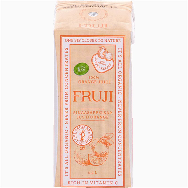 Jus d'orange tetra 20cl 3-pack