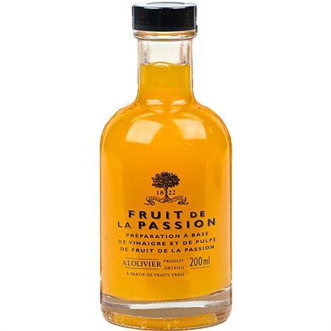 Vinaigre à la pulpe fruit de la passion 200ml