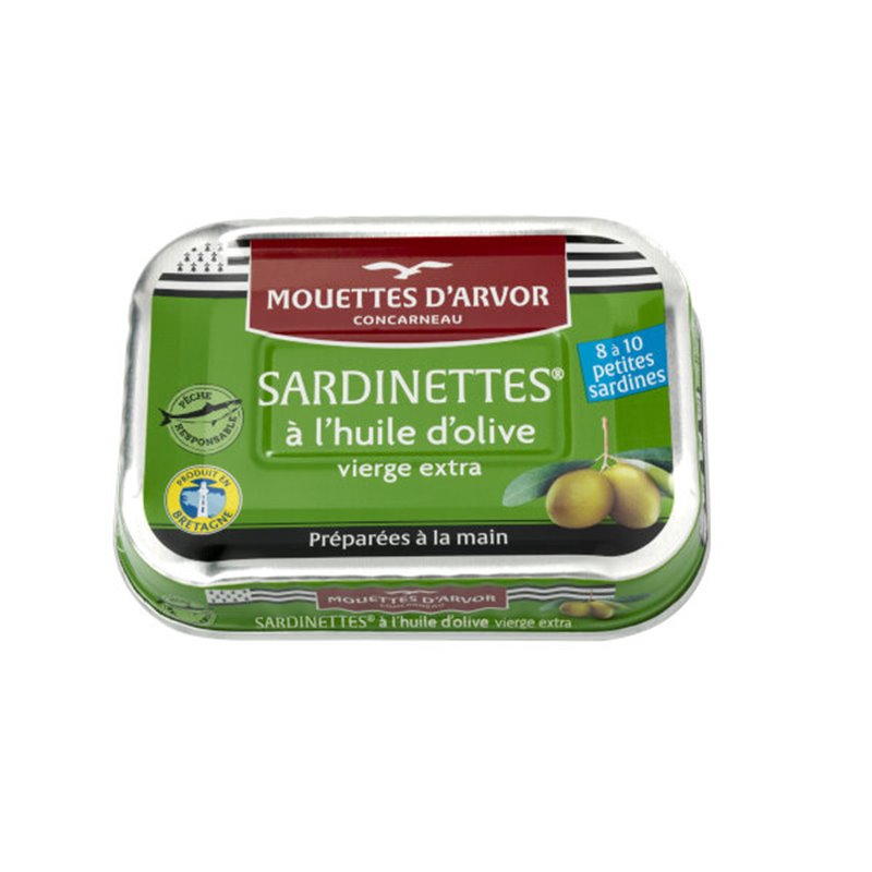 Sardinettes à l'huile d'olive 100g