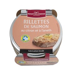 Zalmrillettes 125g