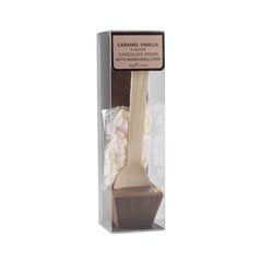 Warme caramel vanille chocolade lepel met marshmallows 60g