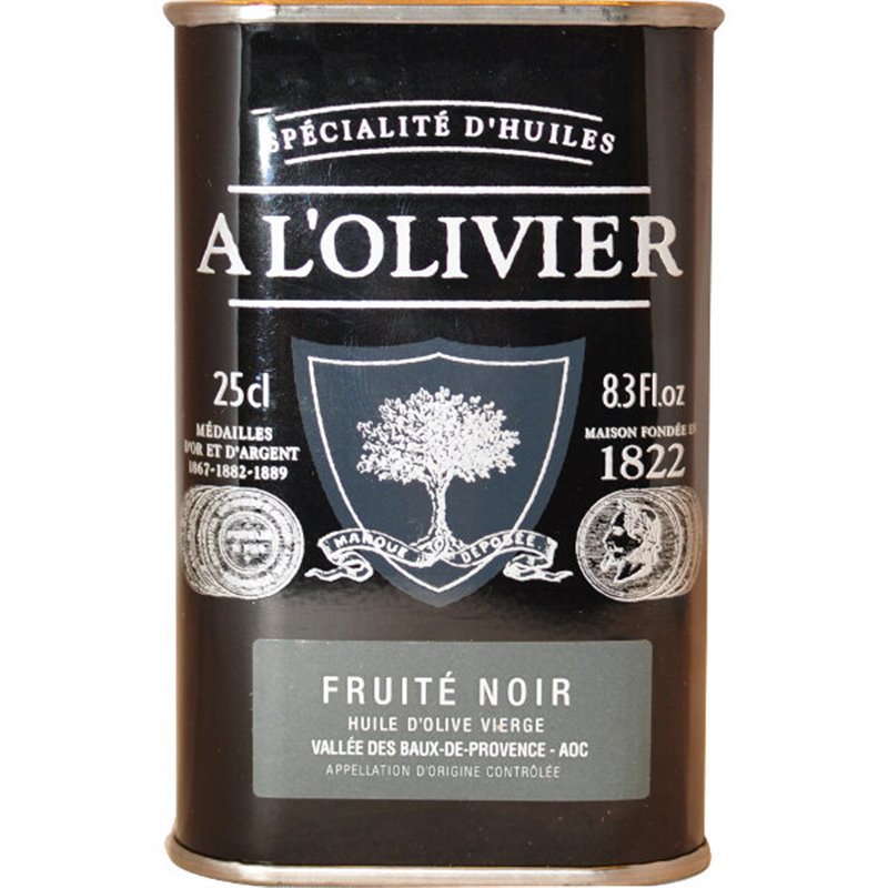 Bid. Zwart - Olijfolie Fruité Noir 250ml