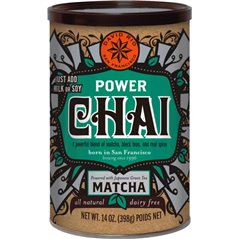 Power Chai with Matcha (glutenvrij-vegan) 398g