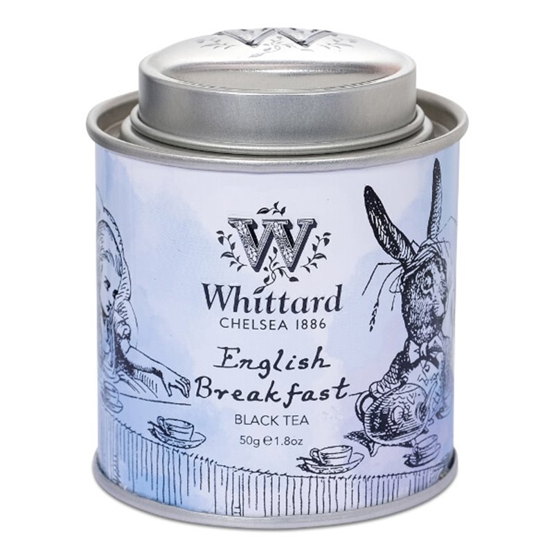 Alice in Wonderland Tea party English Breakfast mini caddy 50g