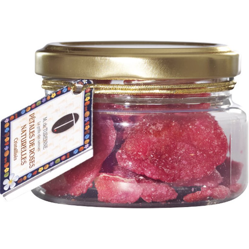 Pétales de Rose Cristallisées 35g