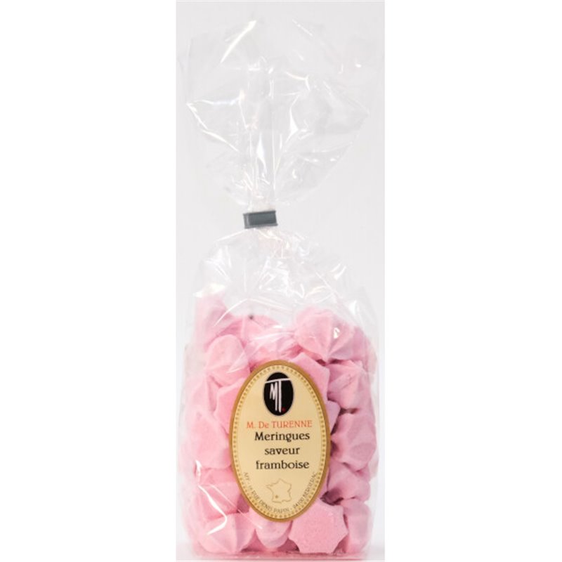 Meringues Saveur Framboise 100g