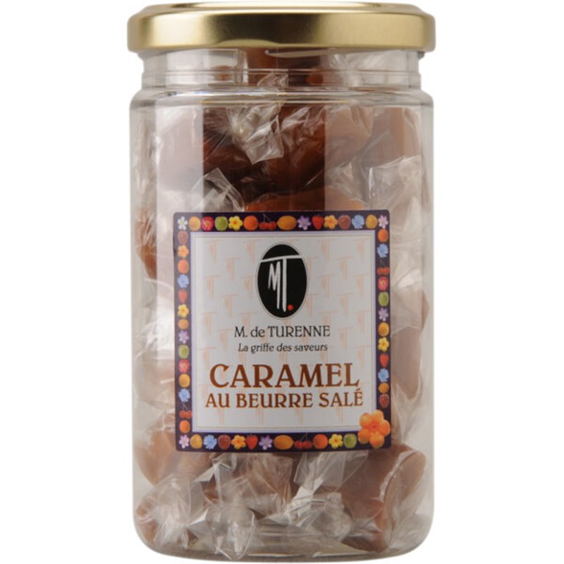 Caramels Tendres Au Beurre Sale 160g 