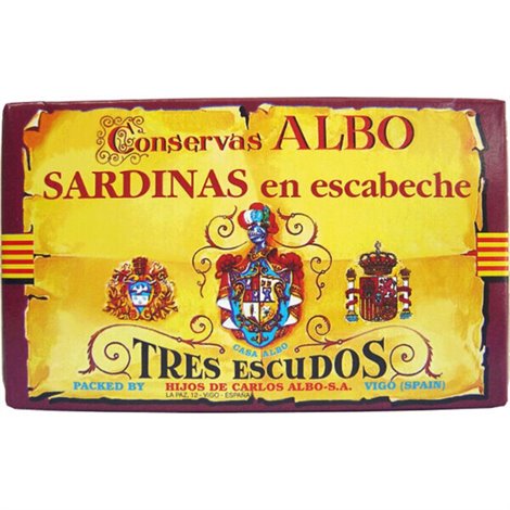 Sardines à l'escabèche 120g