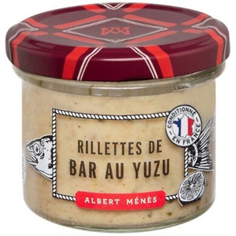 Rillettes de Bar au Yuzu 90g