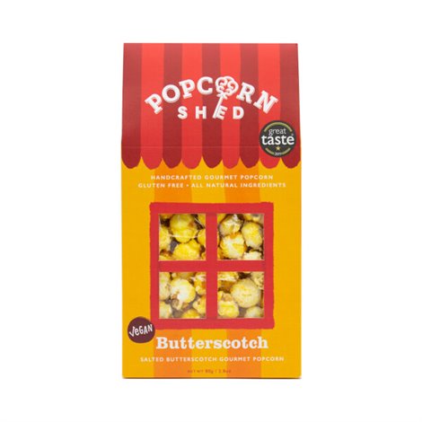 Popcorn huisje butterscotch 80g