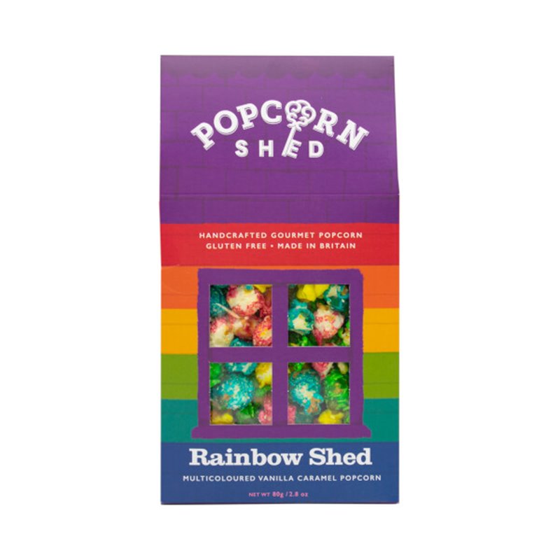 Petite maison popcorn arc-en-ciel 80g