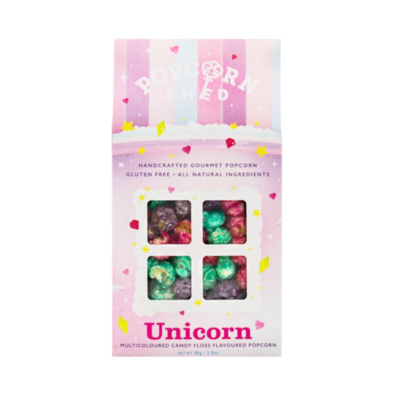 Petite maison popcorn licorne 80g