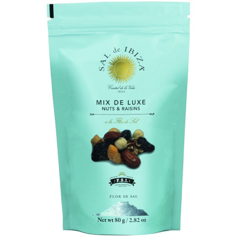 Mix de Luxe de Fruits Secs Fleur de Sel 80g