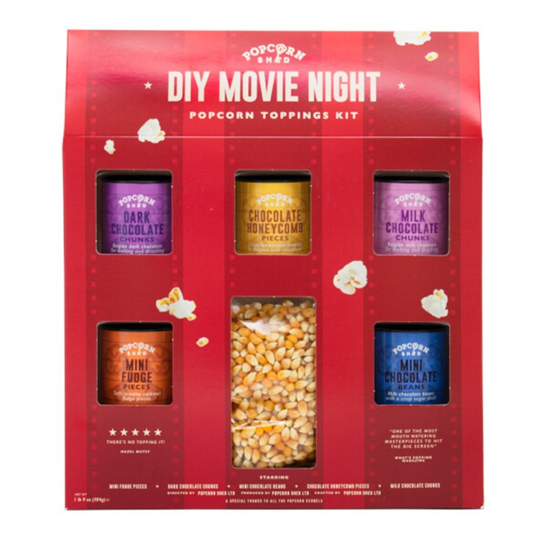 Kit cinéma sauces à popcorn DIY 704g