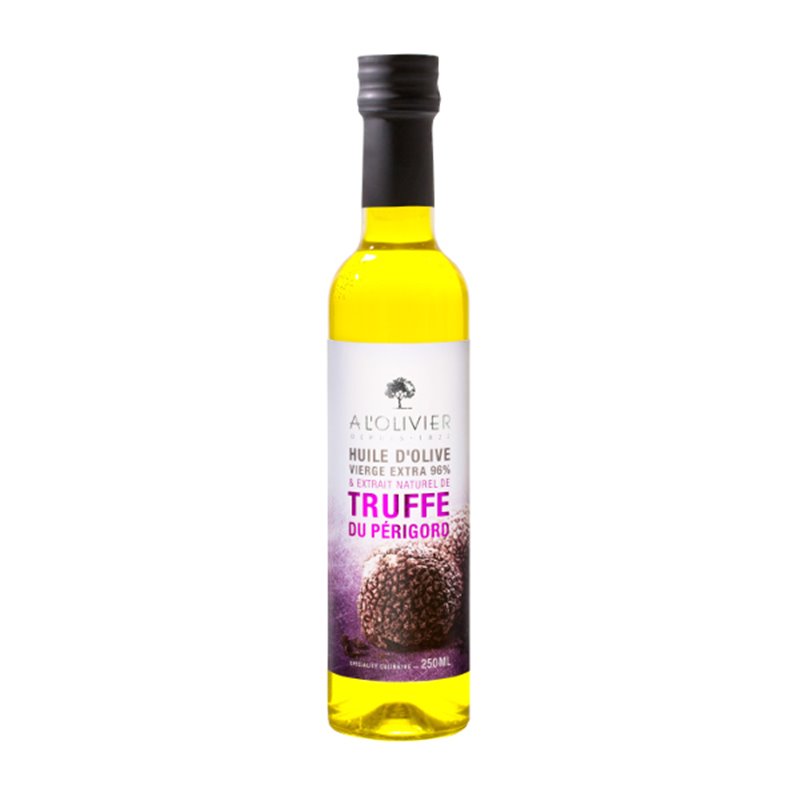 Huile d'olive aromatisée à la truffe noire du Périgord 25cl