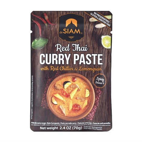 Pâte de curry rouge 70g