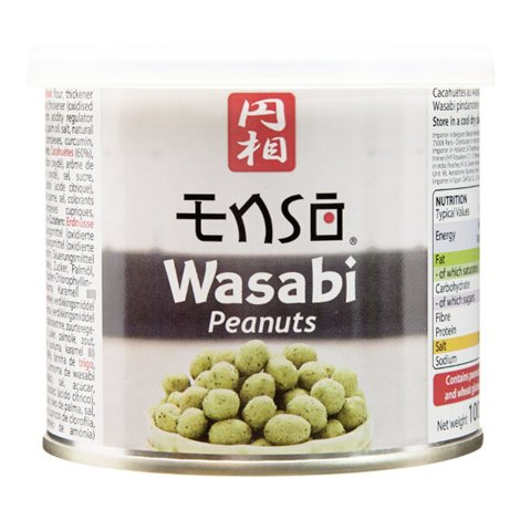 Cacahuètes au wasabi 100g