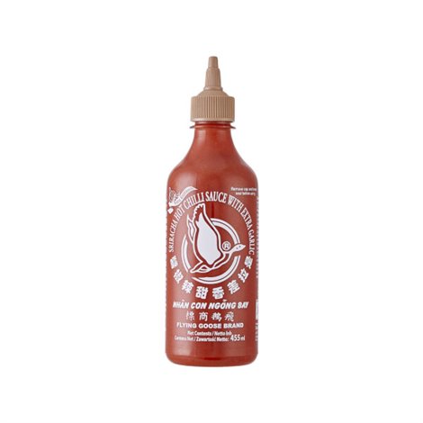 Chilisaus sriracha knoflook 455ml