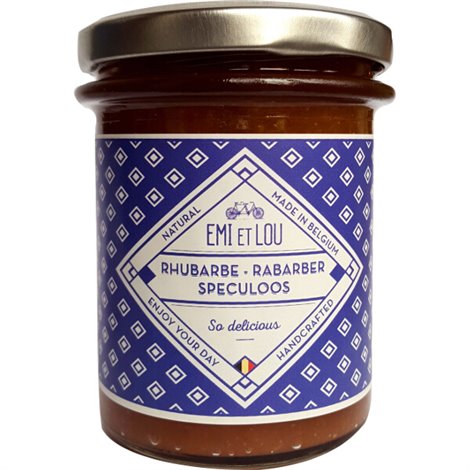 Confiloos Rhubarbe & Speculoos 215g