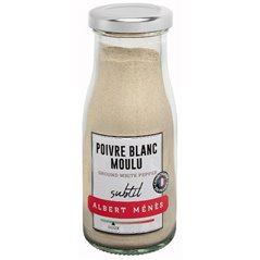 Poivre blanc moulu 80g