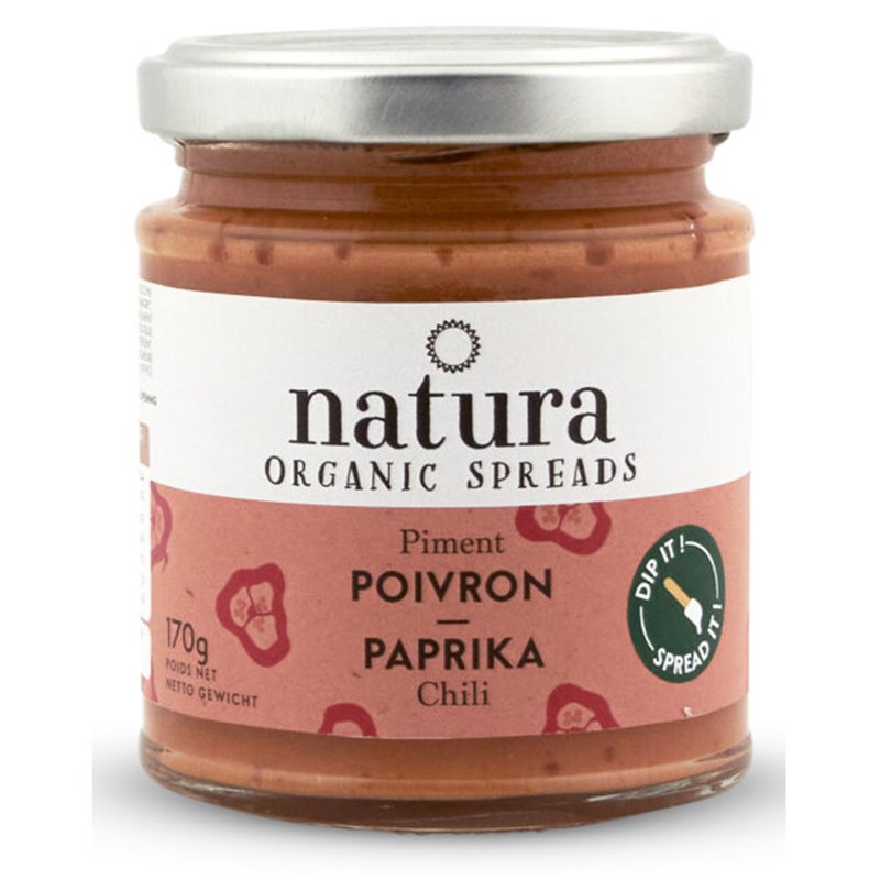 Paprika & pimenten BIO spread 170g