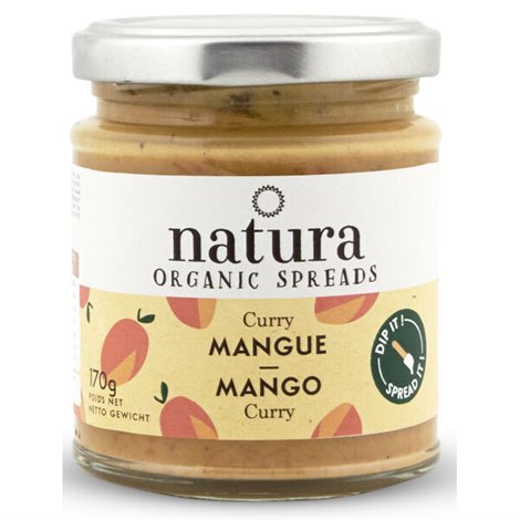 Spread mangue curry BIO 170g