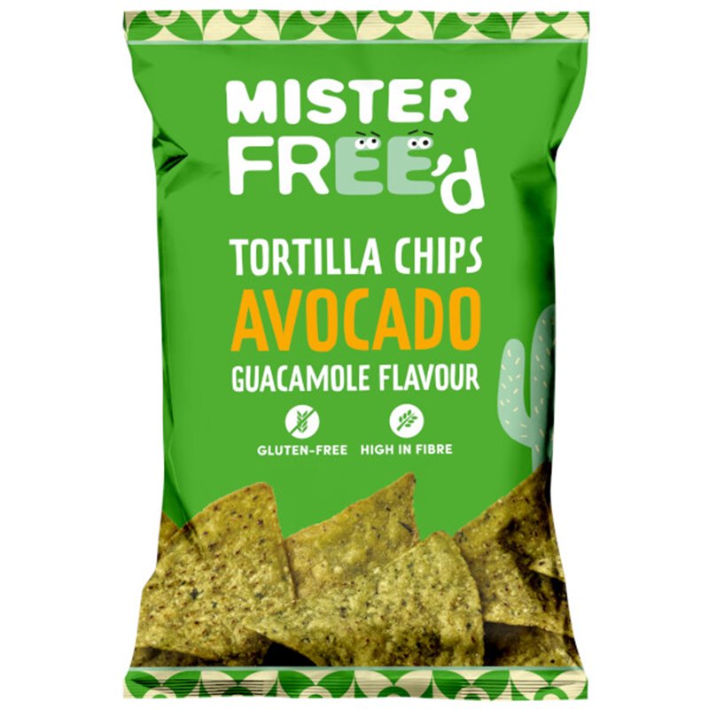 Tortilla chips avocado (glutenvrij-vegan) 135g