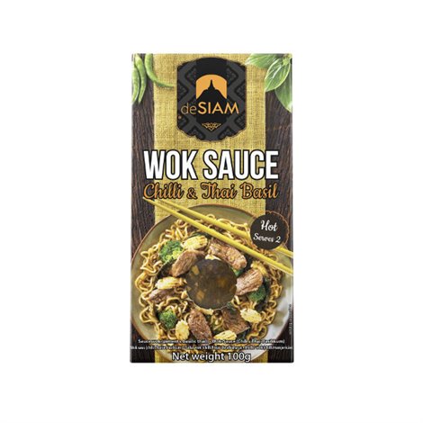 Sauce wok (piment & basilic Thaï) 100ml