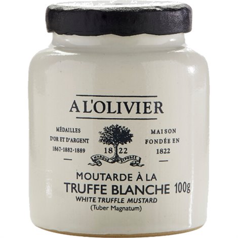 Mosterd met witte truffel 100g