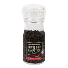 Zwarte Kampot Peper - Molen 50g