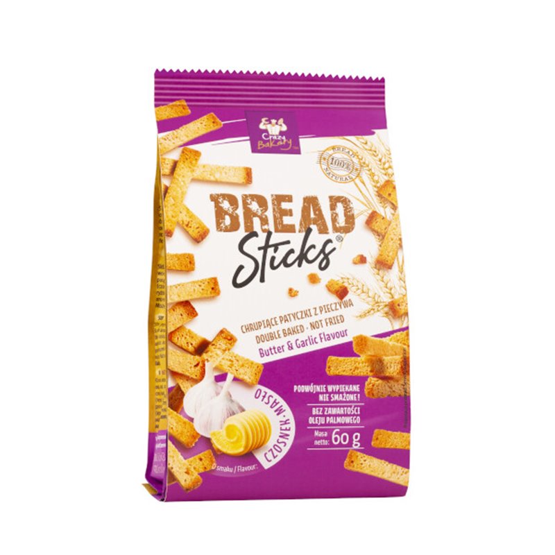 Bread Sticks beurre et l'ail 60g