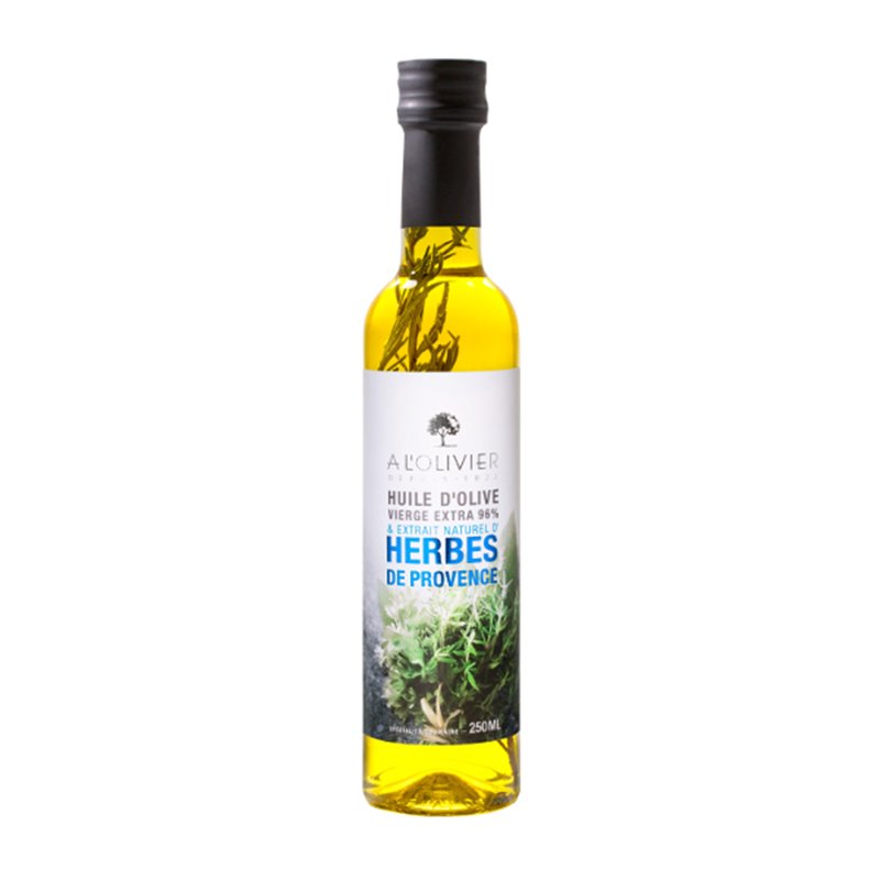 Huile d'olive infusée aux herbes de provence 25cl