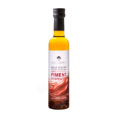 Olijfolie met Tomaat & Espelette Peper 25cl