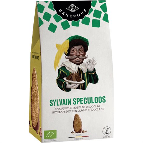 Sylvain Speculoos Père fouettard BIO 140g