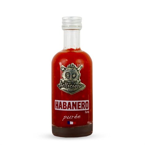 Sauce épicée purée habanero 100ml