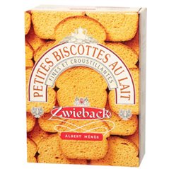 Zwieback - kleine Zwitserse melk biscottes 165g