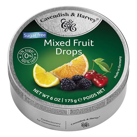 Mixed Fruit Sugar free 175g