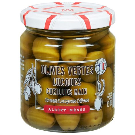 Groene Lucques Olijven 130g